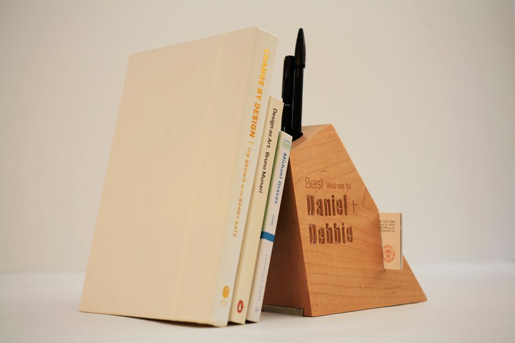 Personalized Gift Series - a Desktop Accessory [DESIGNED AND MADE IN TECHSHOP]