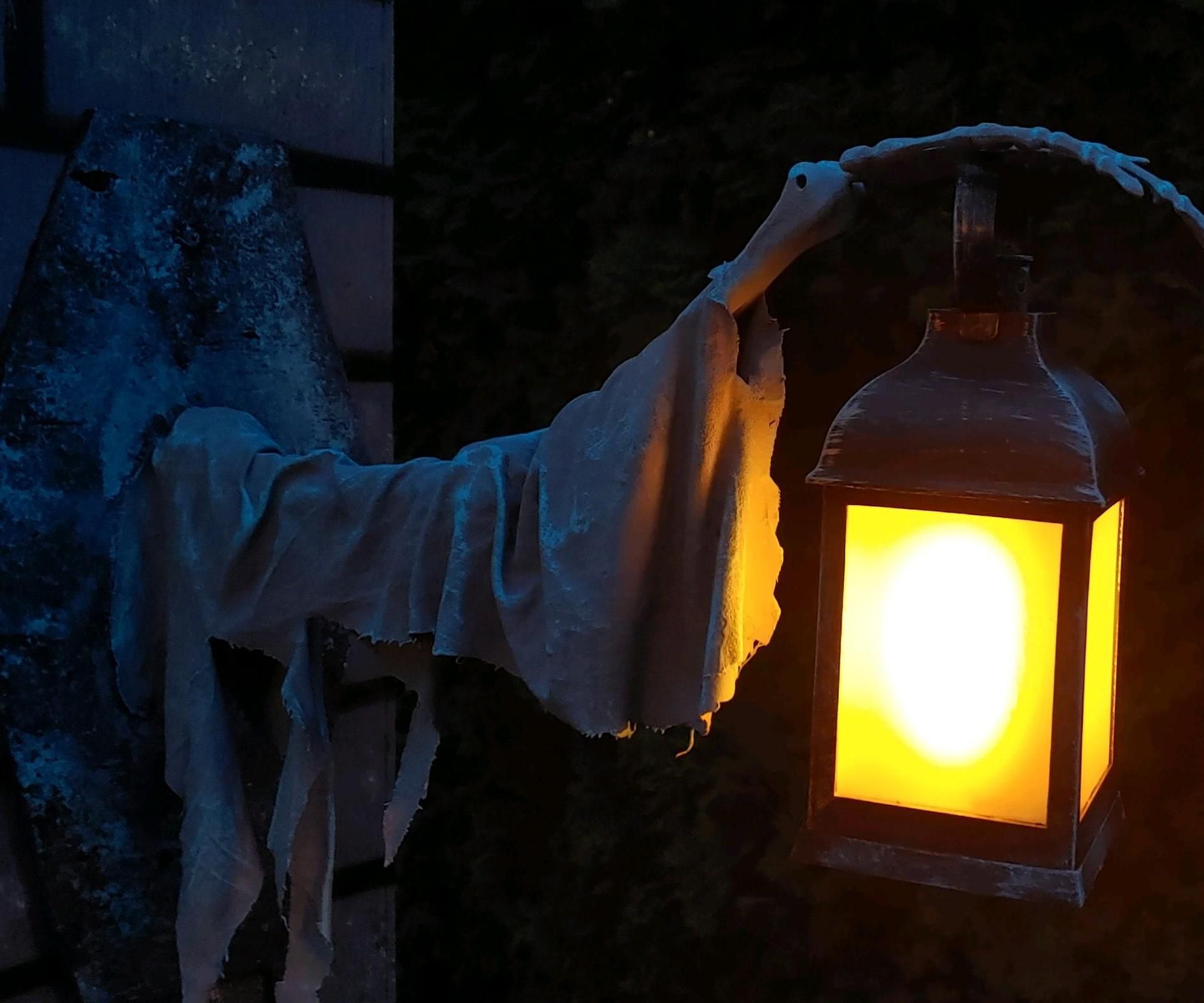 Skeleton Arm Sconce