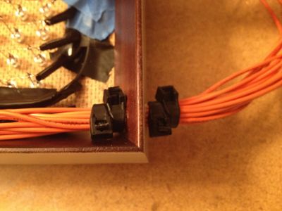 Pass Insulated Wires Through Holes (Optional)
