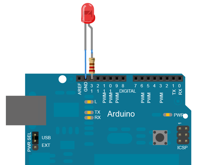 LED Light Using an Arduino : 4 Steps - Instructables