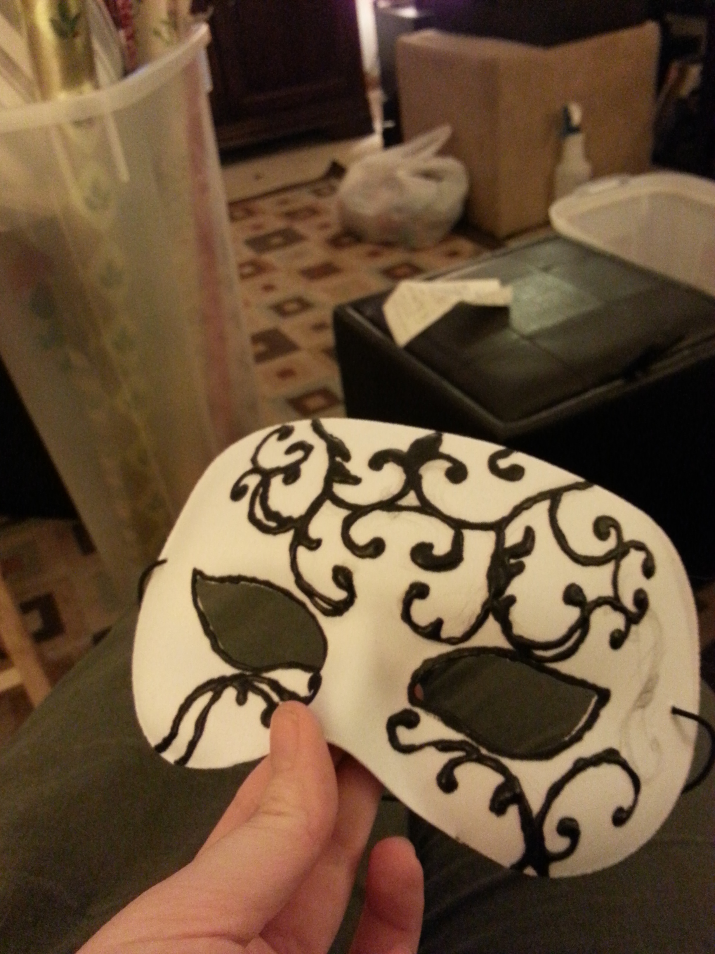 A Hand Painted Mask Instructables