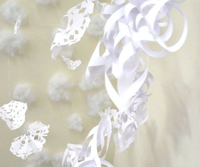 GIANT Room Decor (Snowflakes & Clouds)