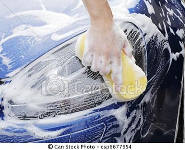 Wash His Vehicle