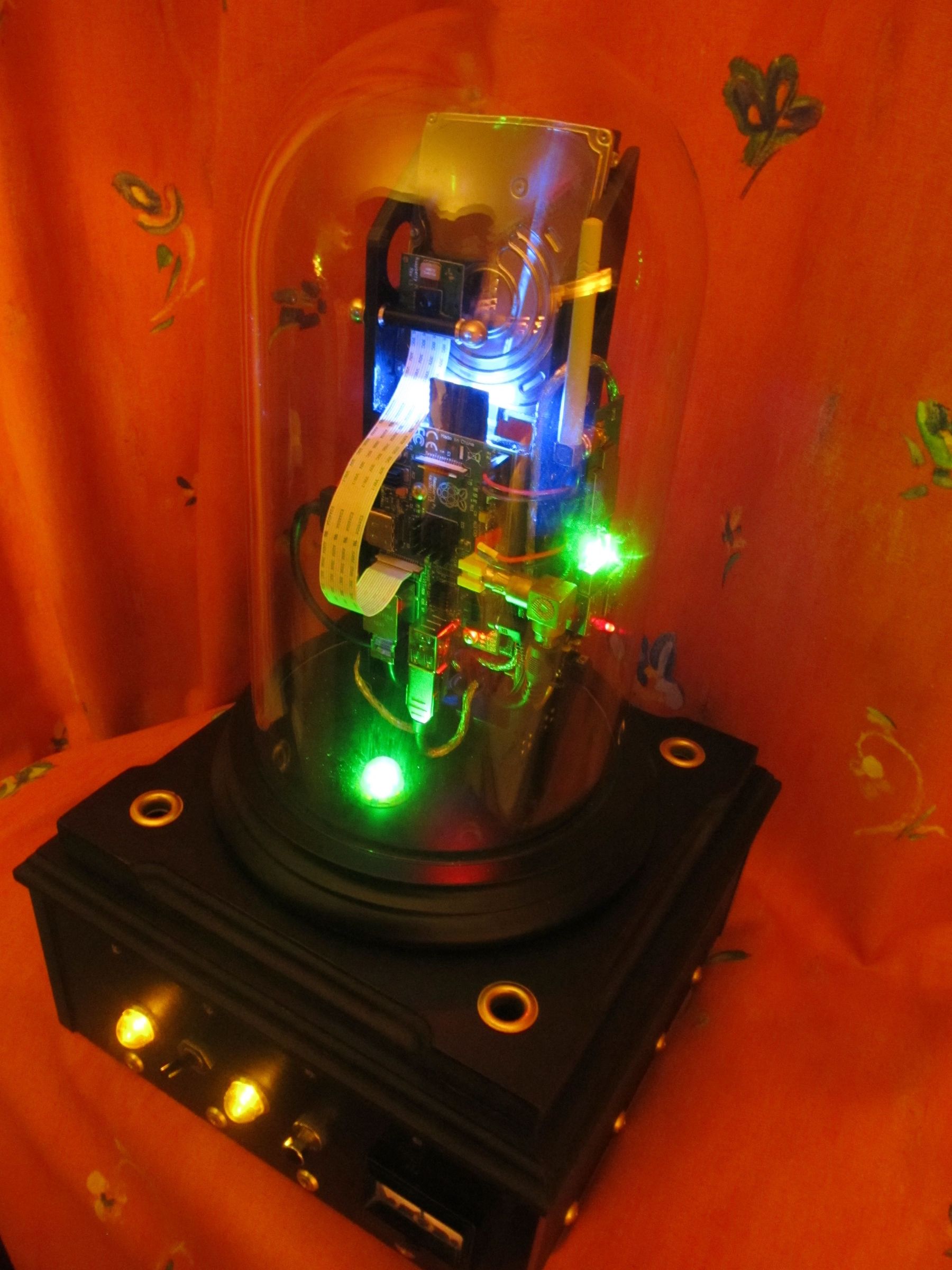 A Raspberry Pi or Mr. Clock-workers Server