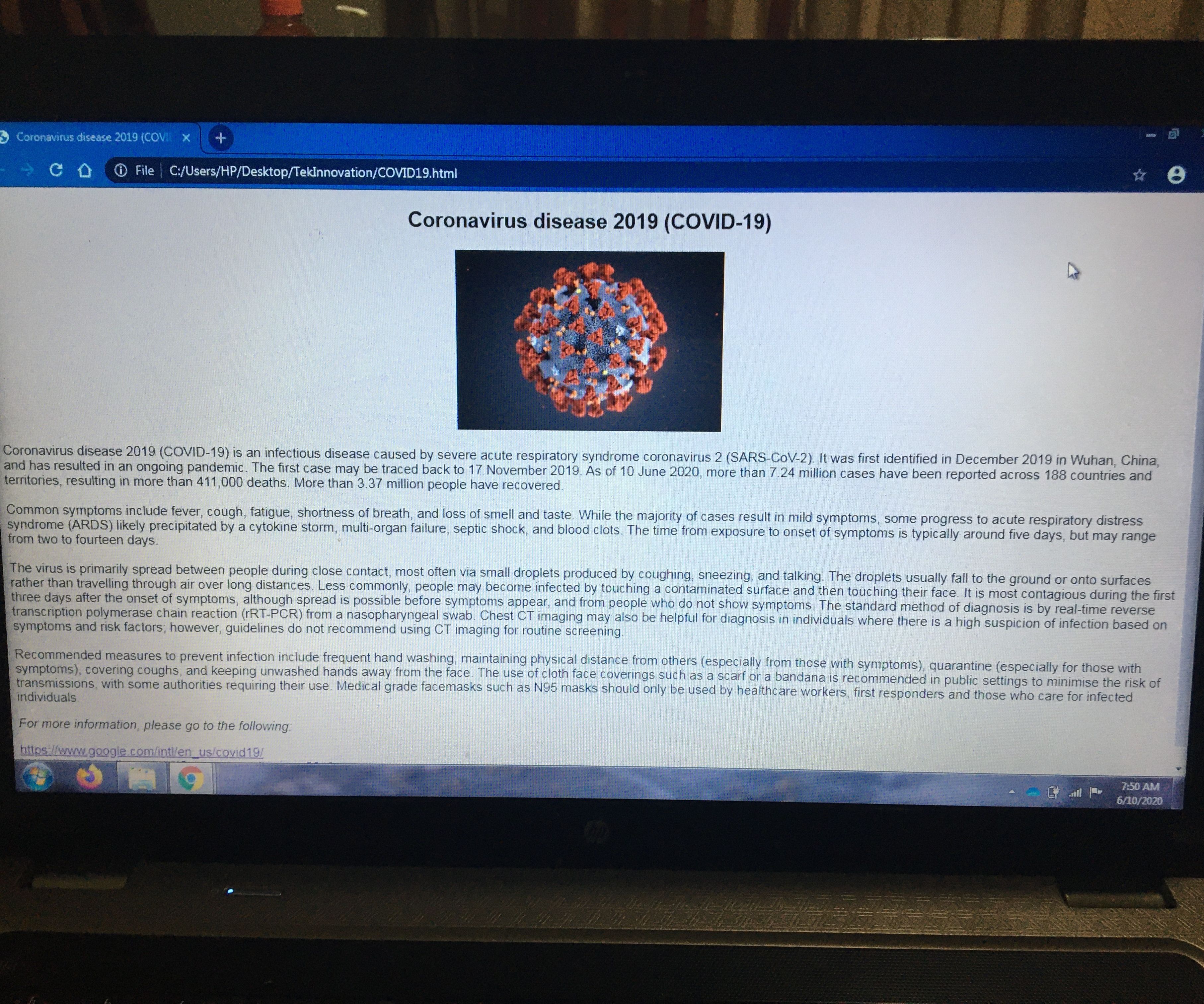 Making a Website in HTML & CSS