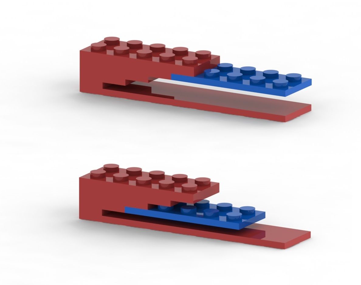 Adjustable Lego Style Money Clip