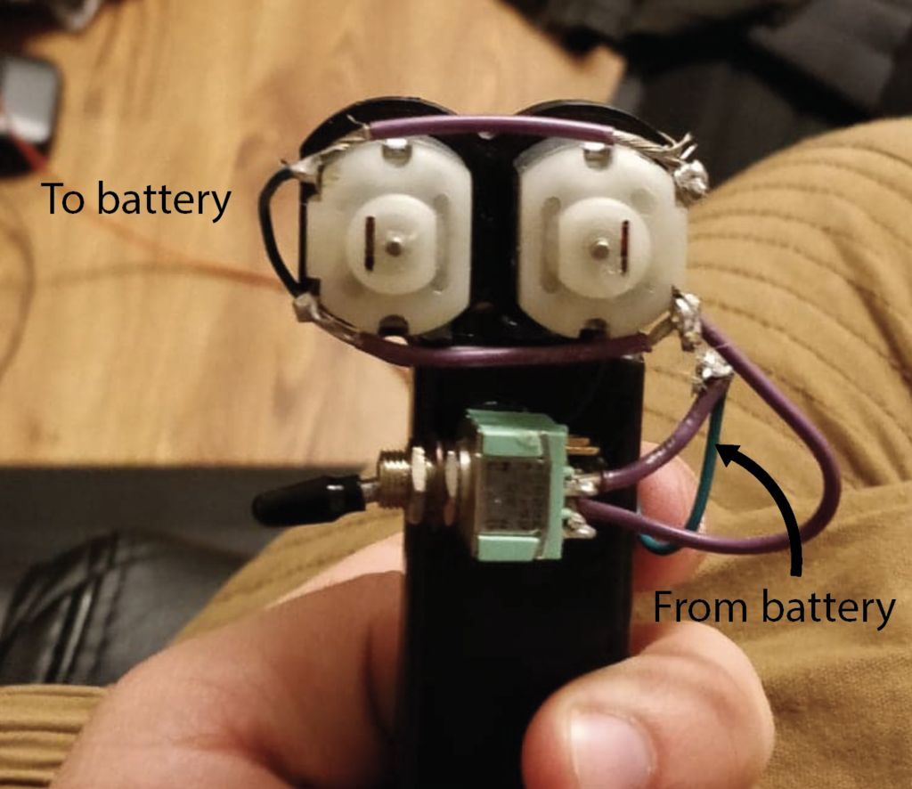 Soldering the Wires