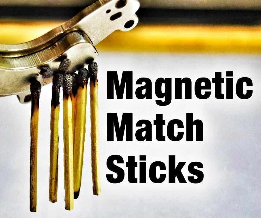 Magnetic Matchstick Trick Cool Party Trick