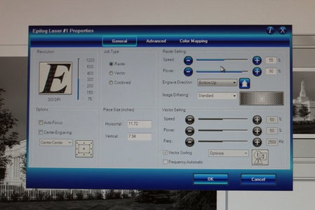 Choose Photos and Laser Engrave on Plaque