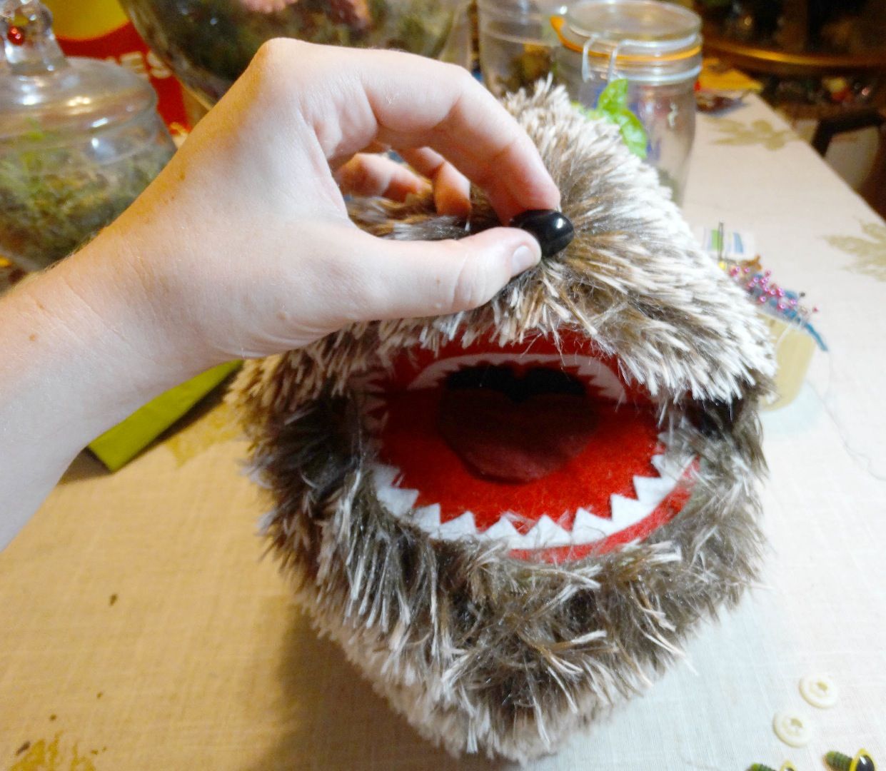 The Dark Crystal Fizzgig Prop - Latex & Foam Replica With Realistic Faux Fur
