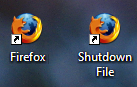 Disguise an Icon to shutdown the computer!