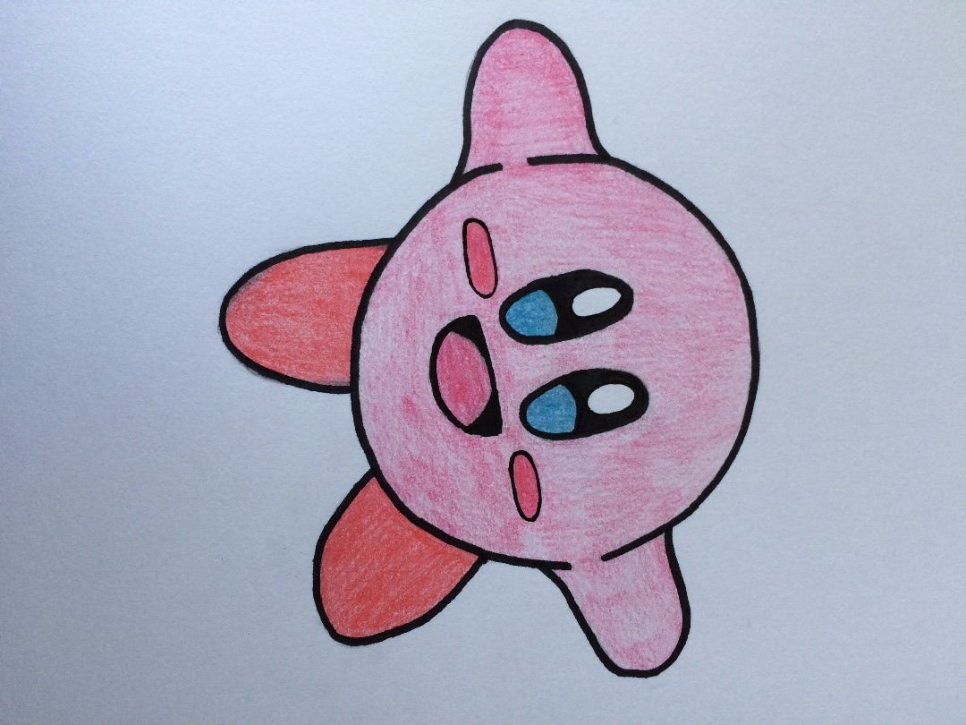 How to Draw Kirby 10 Steps (with Pictures) Instructables