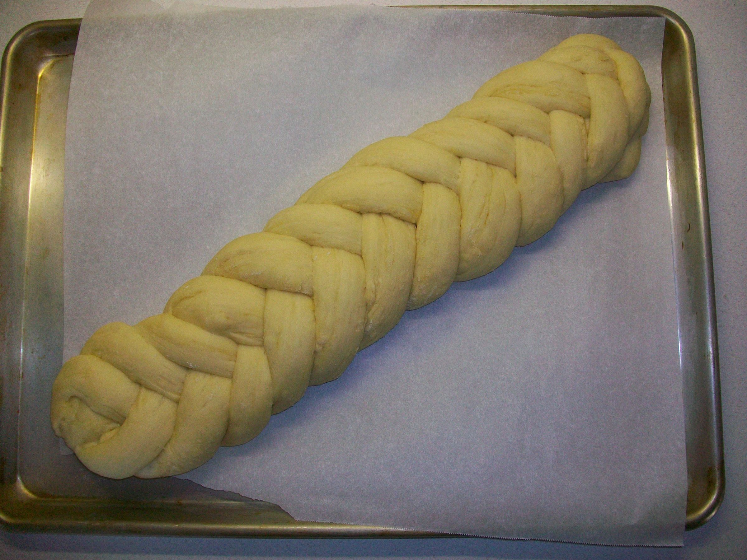 How to braid challah - 5 strand method