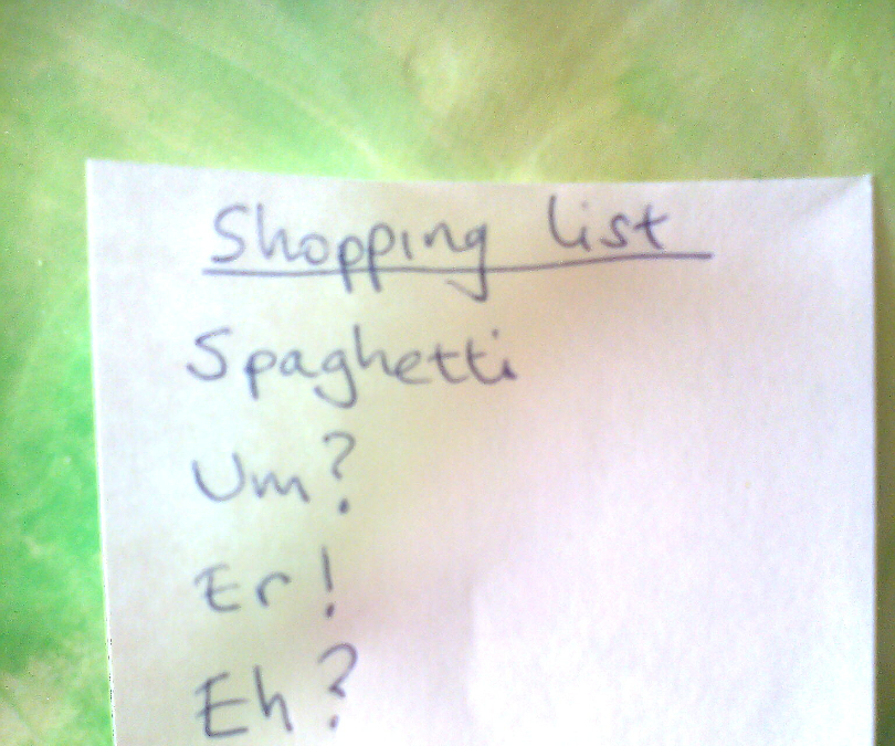 Possibly the Most Important Instructable EVER! Making a Shopping List