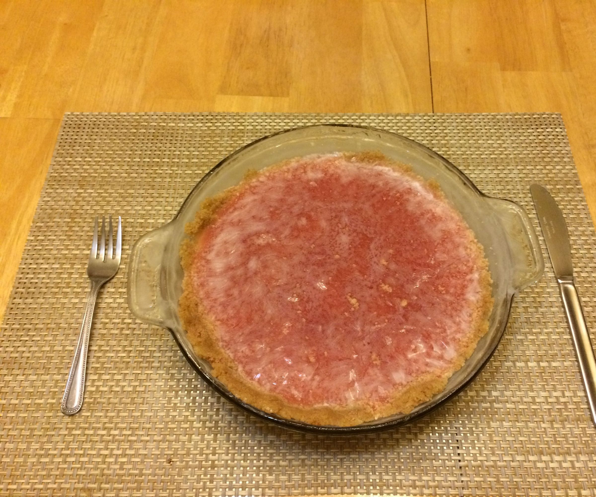 Watermelon Jello Pie