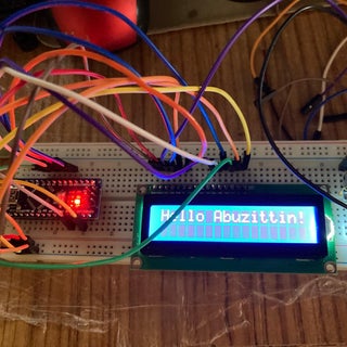 Arduino Nano: Directly Connected 2 X 16 LCD Display With Visuino : 10 ...