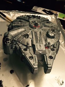 Candy Millennium Falcon (Now With More Detals)