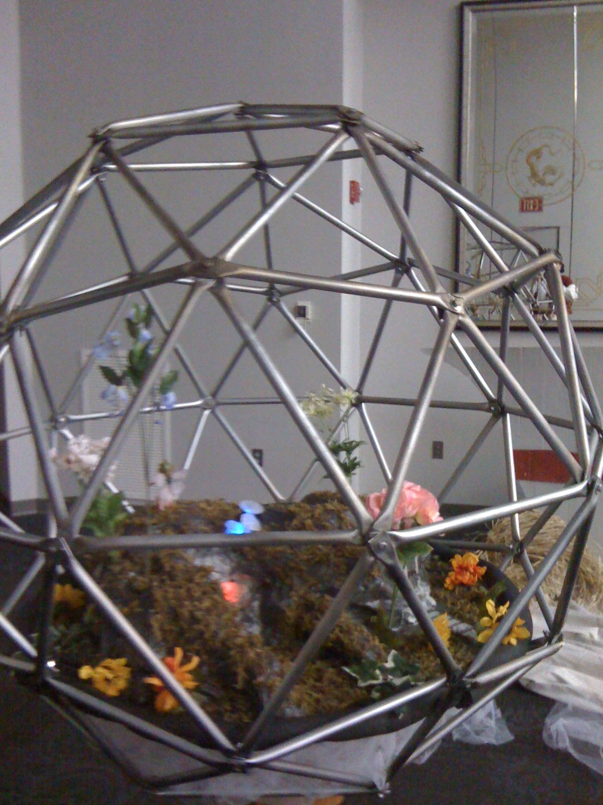 Steampunk Geodesic Terrarium