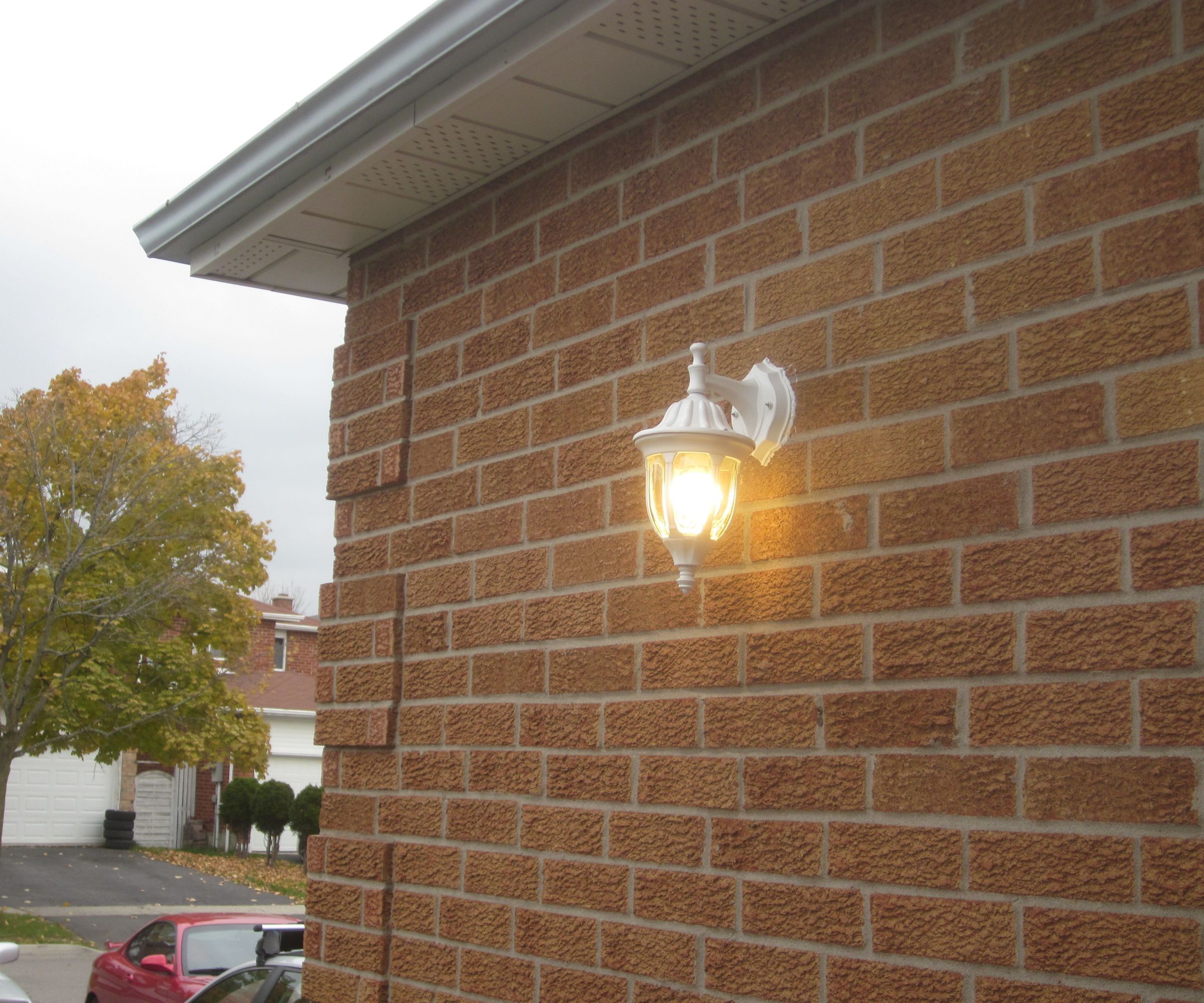Reinforcing Epoxy - Outdoor Lamp