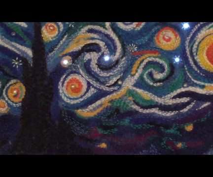 Twinkling Starry Night with Arduino and LEDs