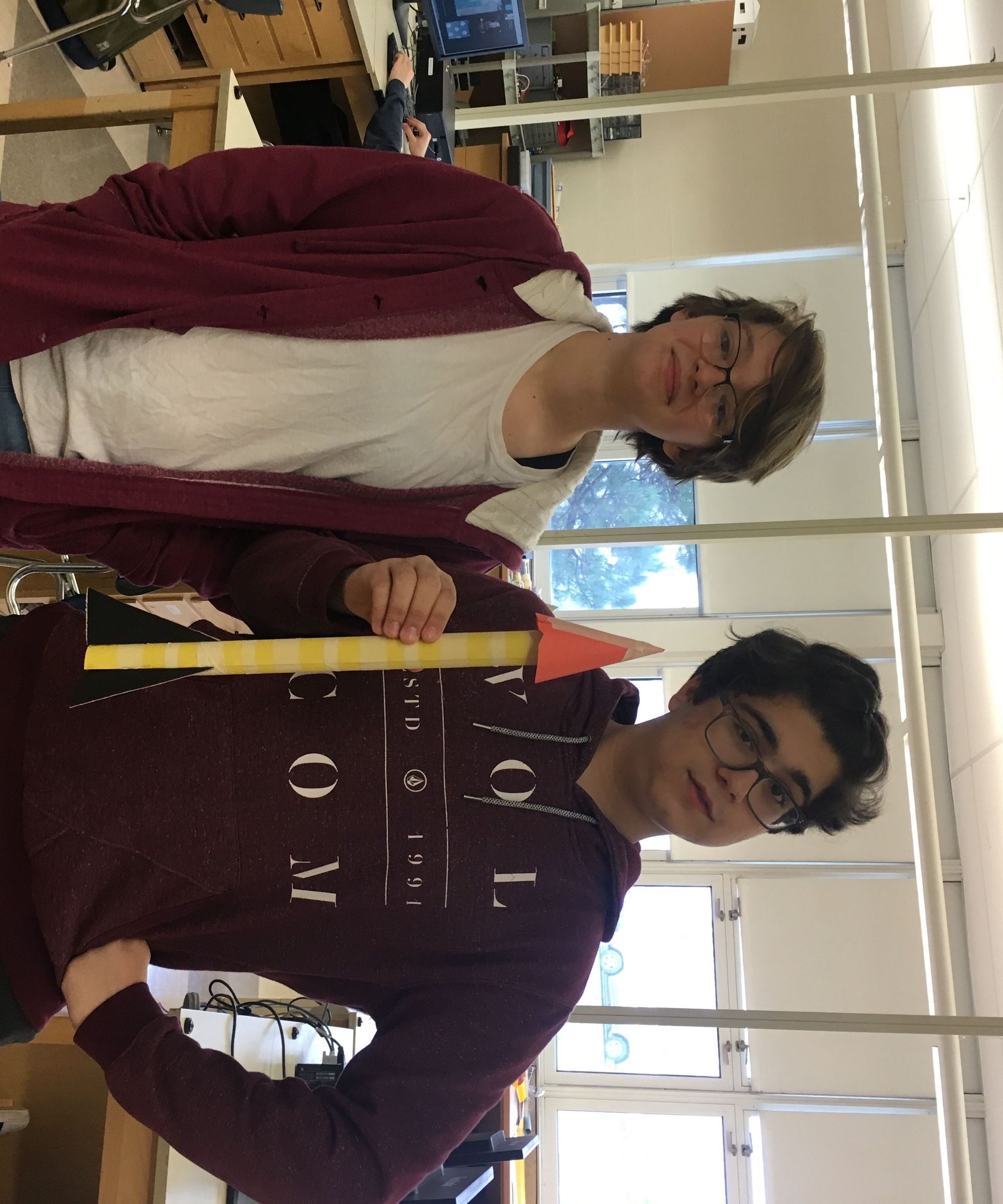 Paper and Tape Rocket