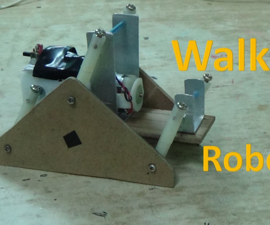 Robot Which Can Walk on Irregular Surface 
