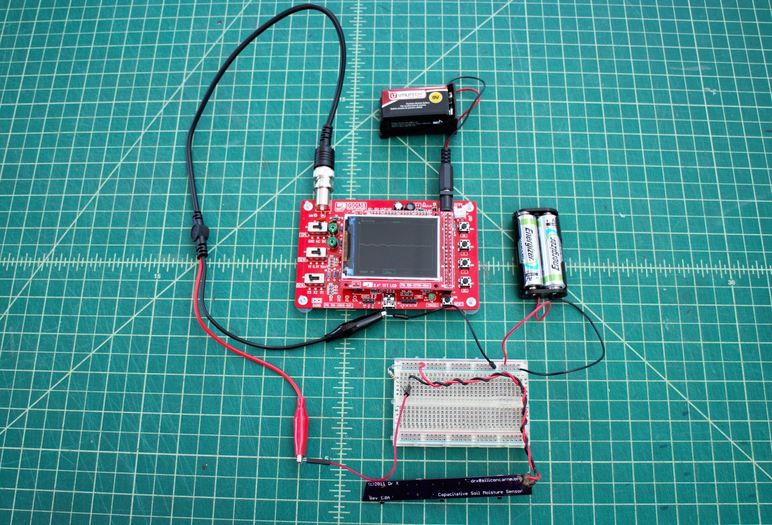 How to Use a (Simple) Oscilloscope! : 6 Steps (with Pictures ... Circuit Diagram