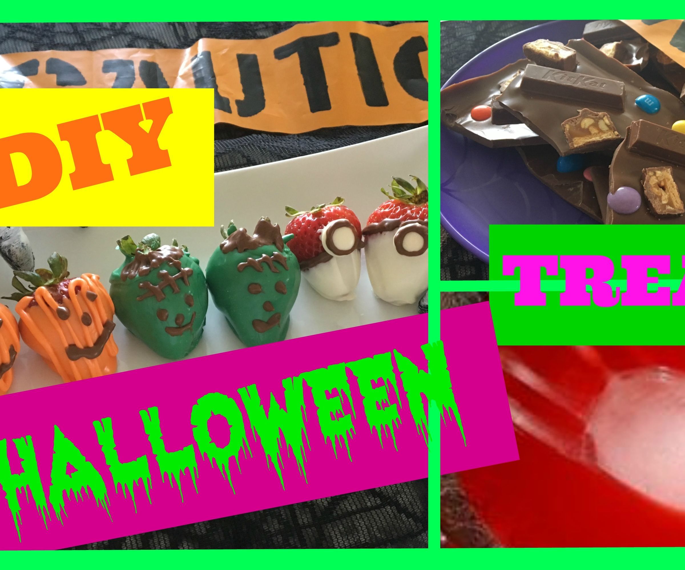 Halloween Treats and DIY - LAST MINUTE IDEAS :)