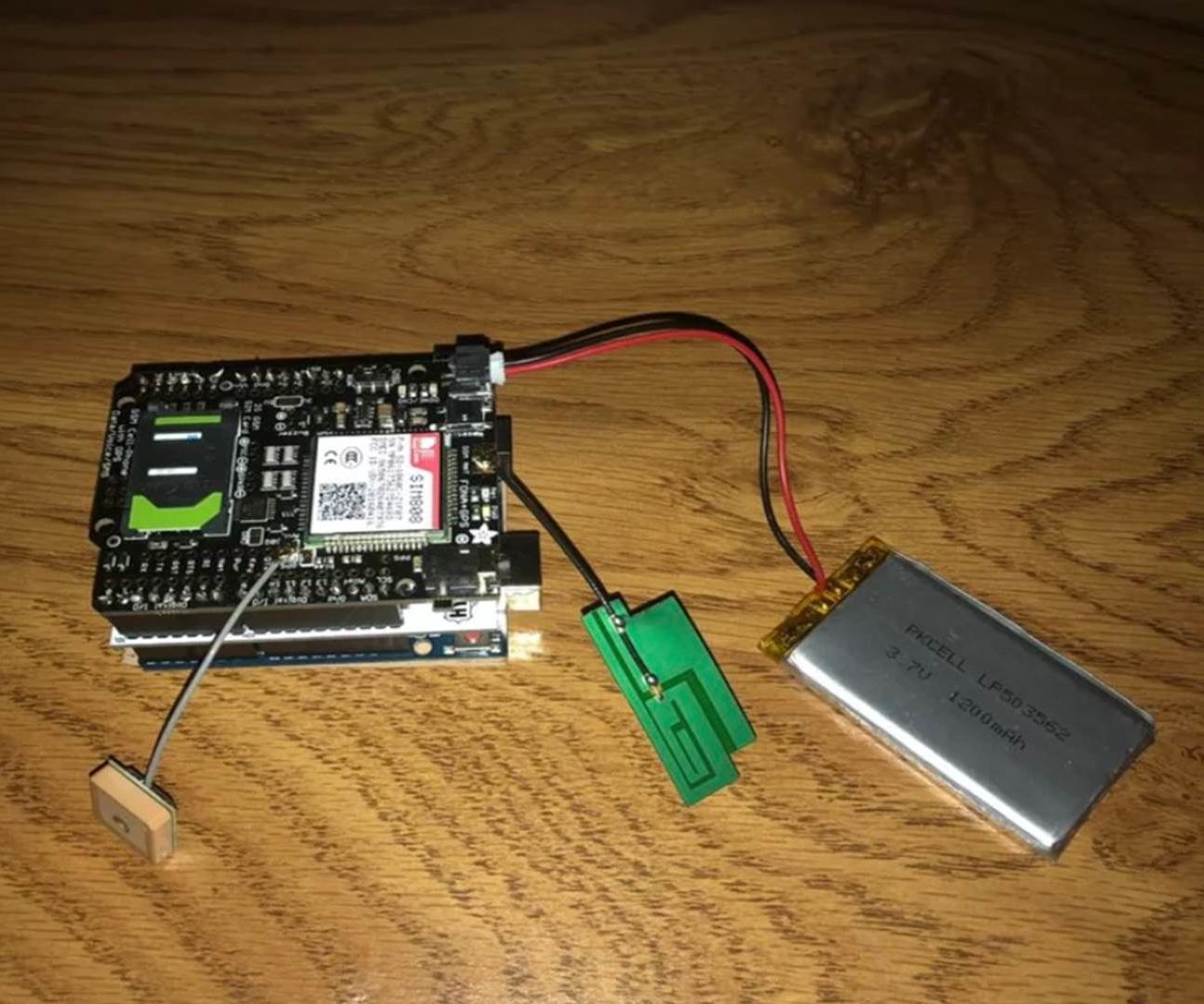 CarDuino (A Hyperduino and FONA 808 GPS Tracking System)