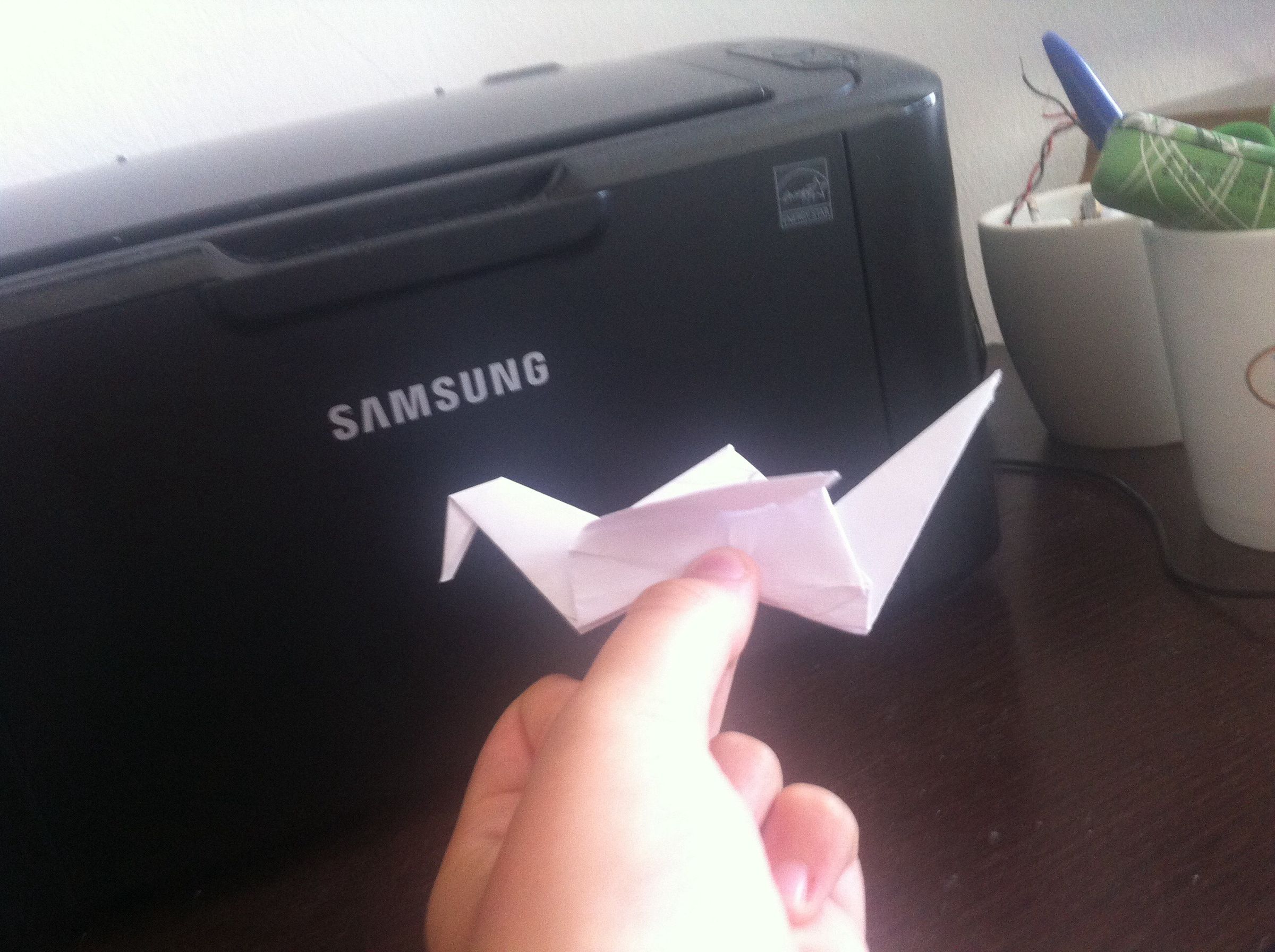 Origami Flaping Bird