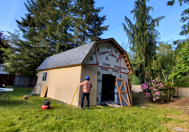 DIY: Building a Home Office/Shed From Scratch : 8 Steps (with Pictures ...