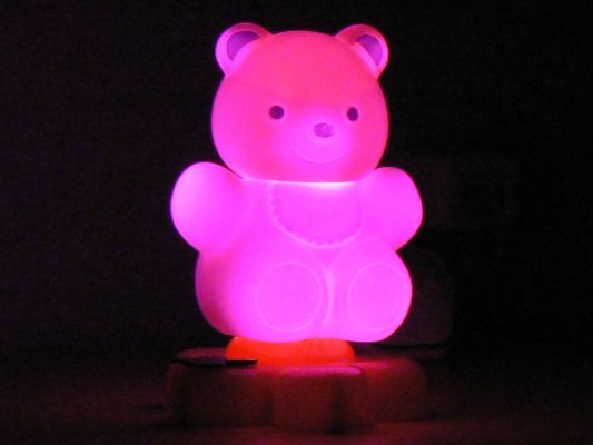 Teddy nightlight multicolor