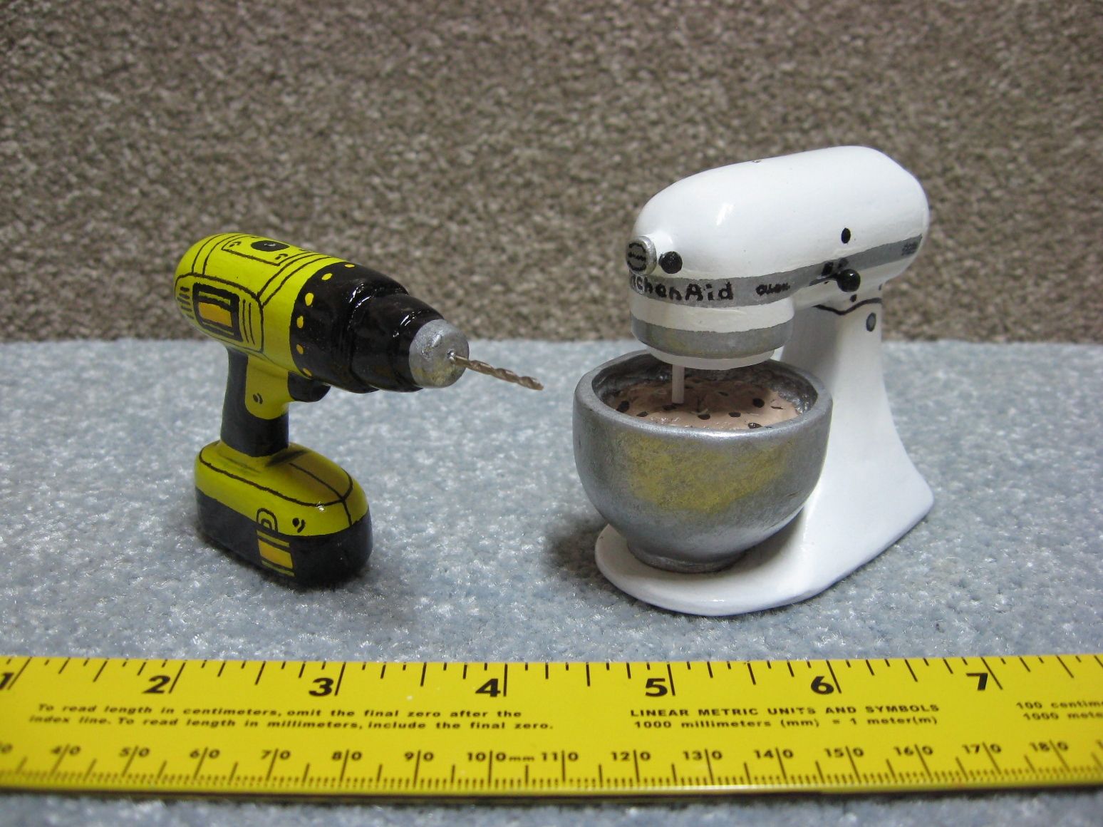 Kitchenaid and Power Drill Christmas Ornaments