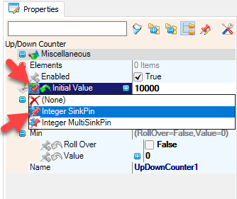 In Visuino Set Components