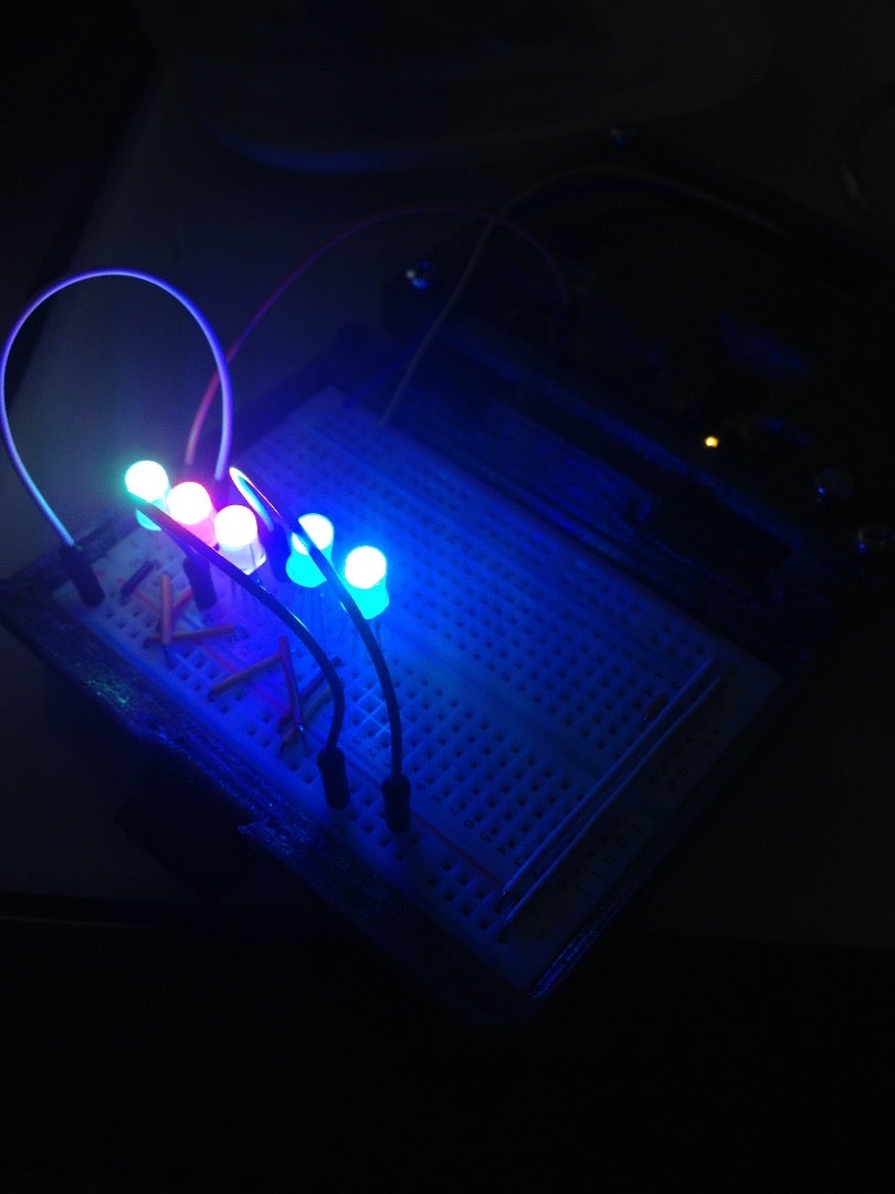 Multicolor Knight Rider With RGB PL9823 LED + Arduino UNO : 4 Steps ...