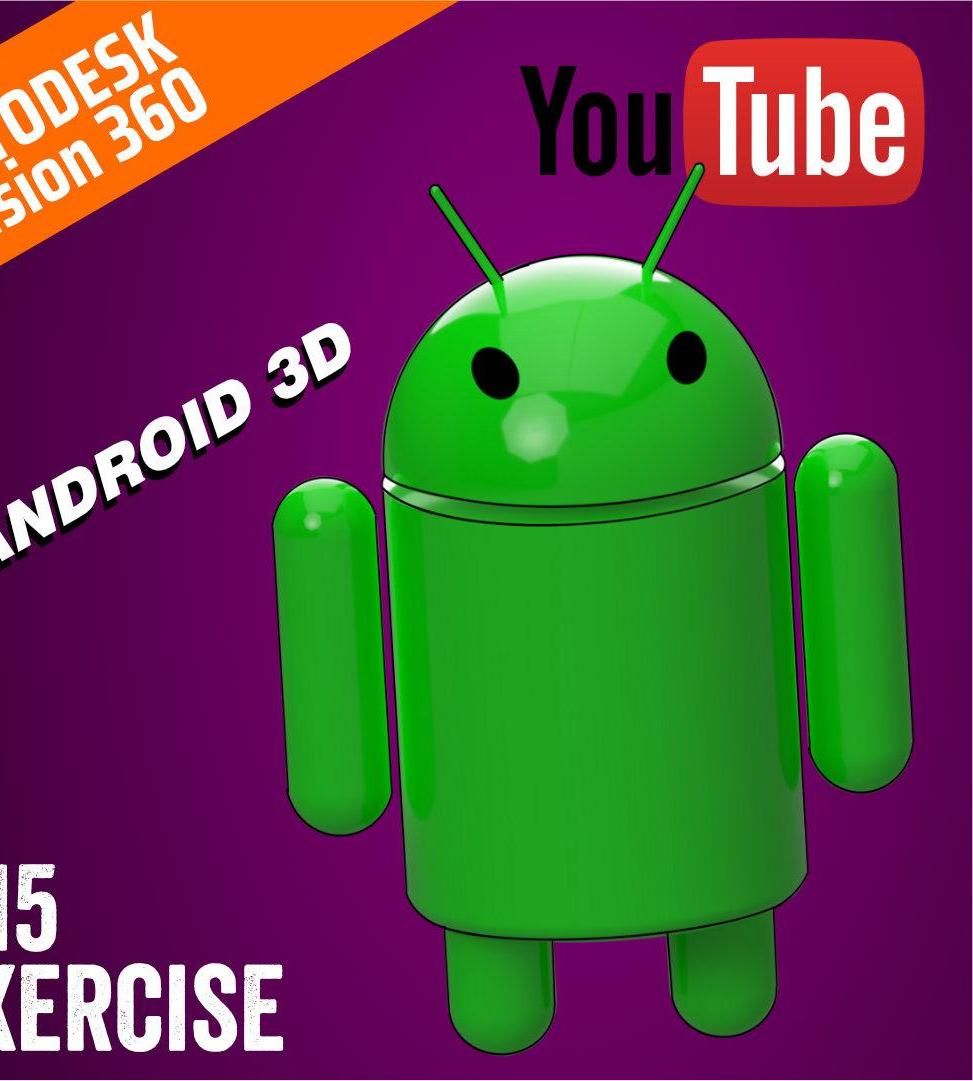 #15 Fusion Wednesday - Android 3D | Fusion 360 | Pitacchio Graphic