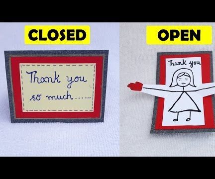 Thank You Card Ideas and Handmade for Thanksgiving for Teachers, Parents, Friends