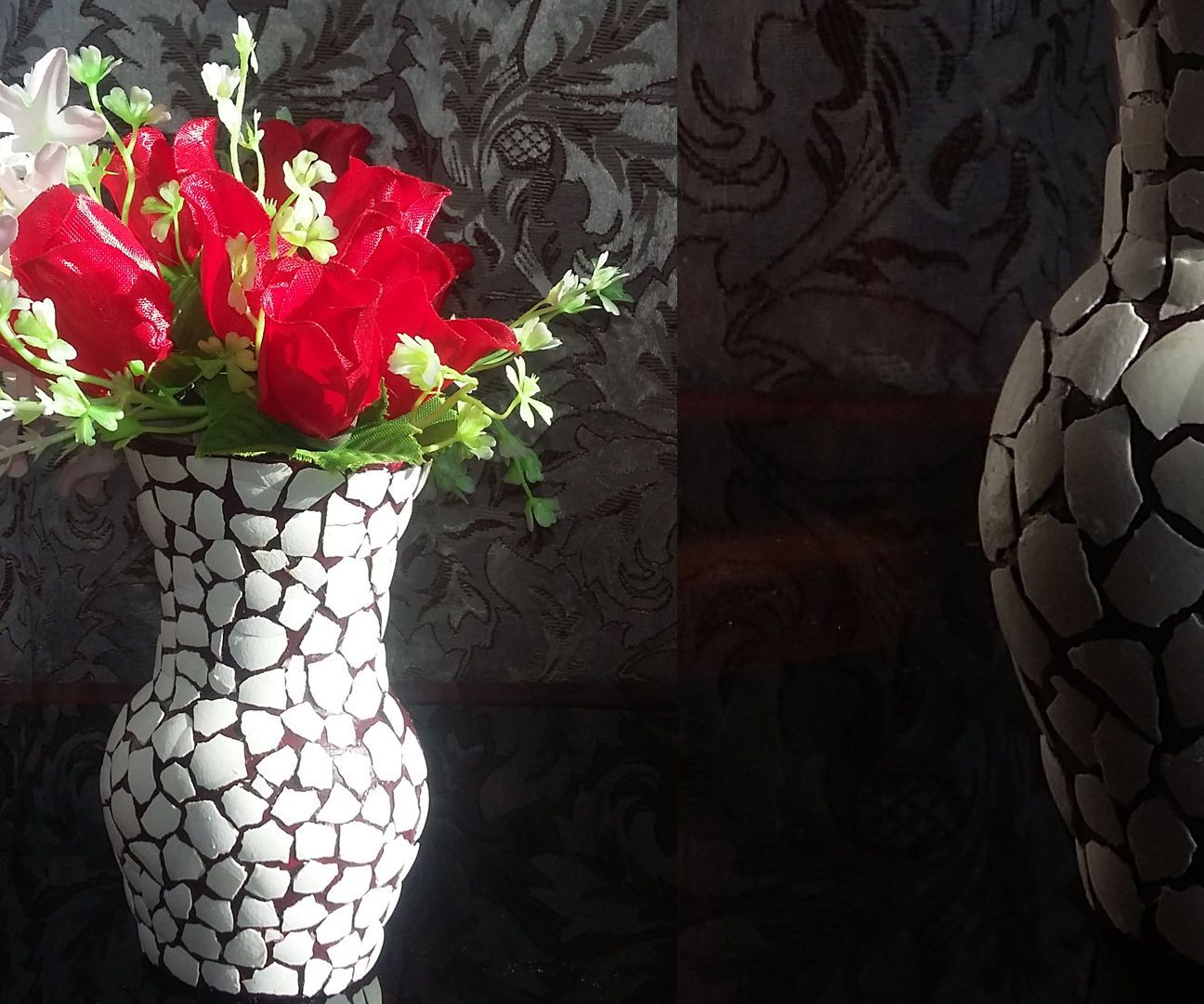 How to Decorate Eggshell Vase