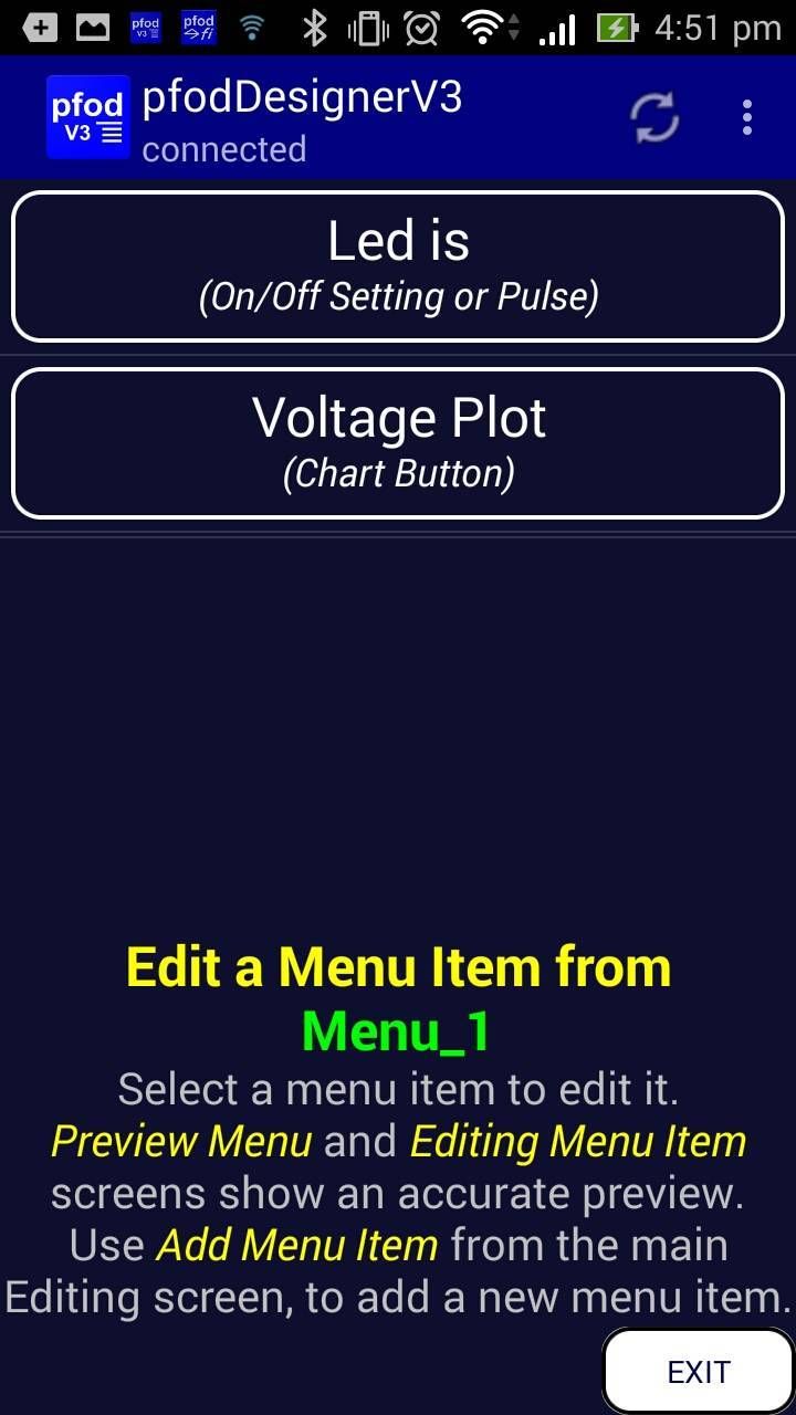 Using PfodApp to Connect to the NANO 33 IoT Via BLE