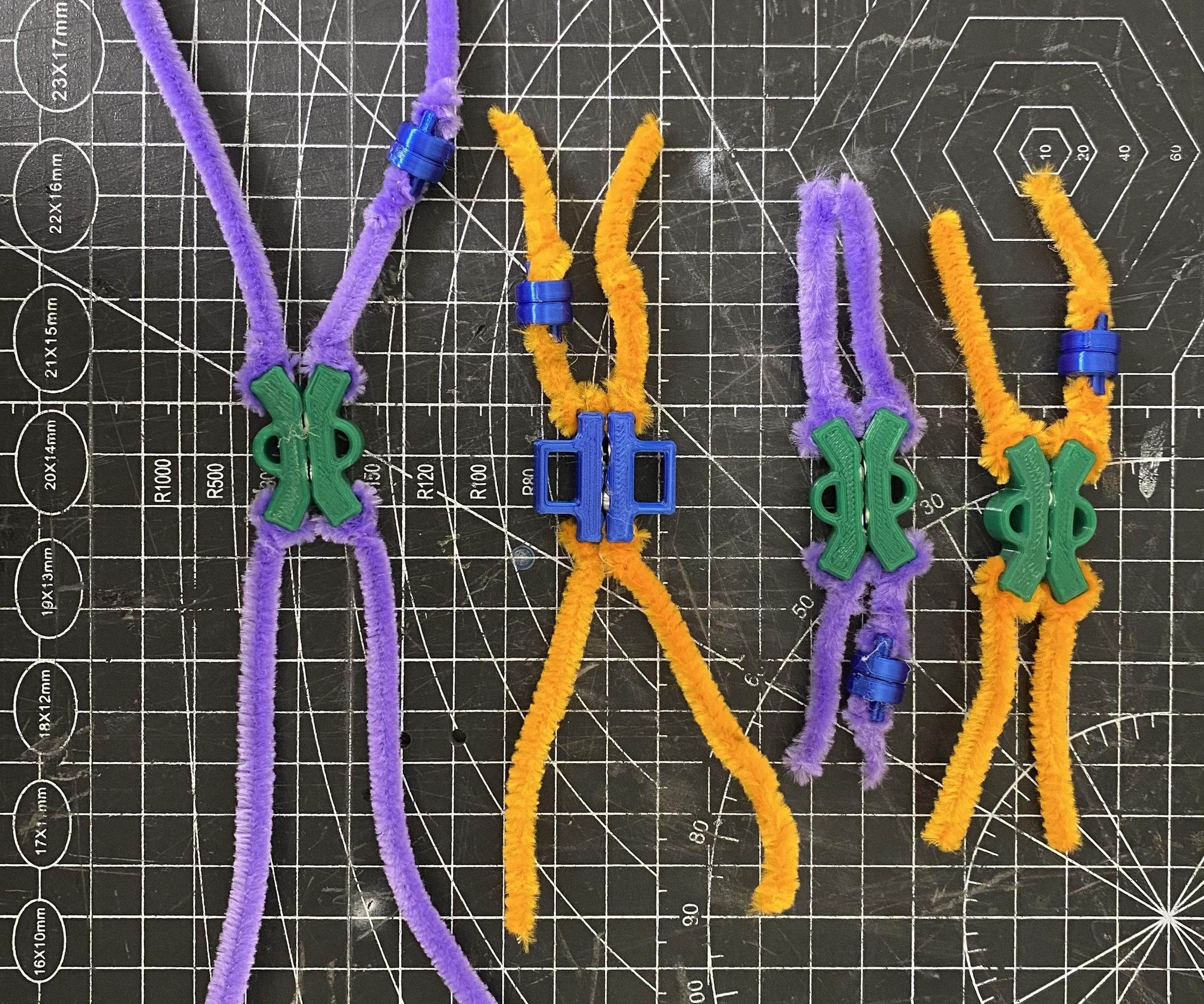 Magnetic 3D-Printed Chromosome Models - Mitosis and Meiosis