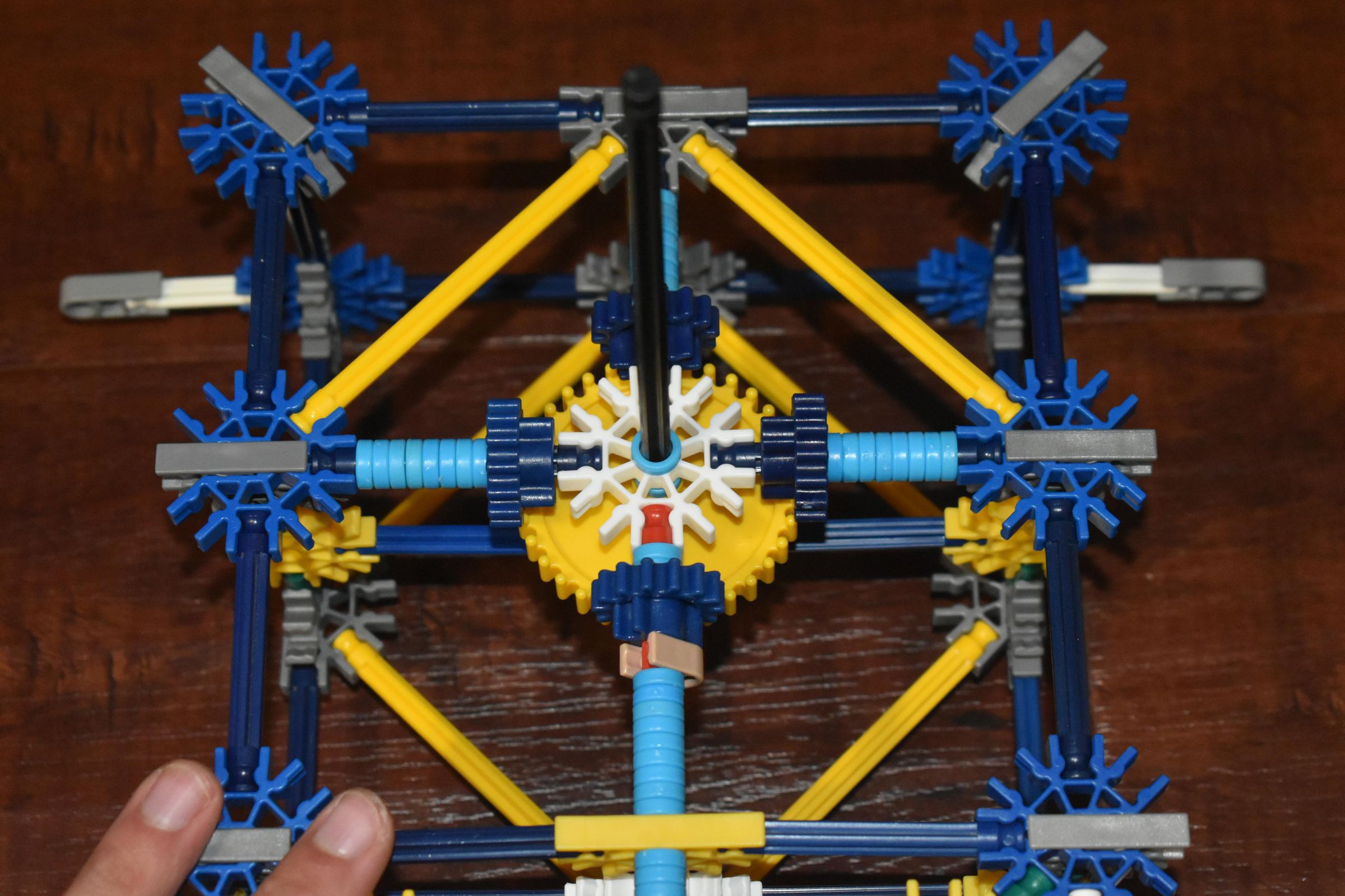 K'nex Octopus Fair / Carnival Ride Knex W/ Set Up & Disassembly Process ...