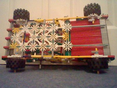 Knex Car With Large Trunk Space Crash Test.