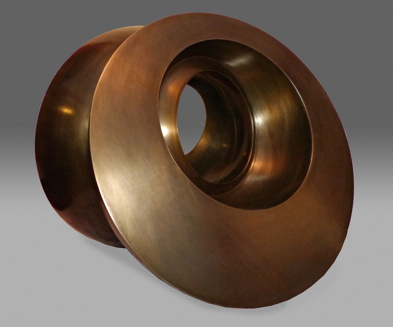 Spun Steel and Waterjet Cut Sculpture #2