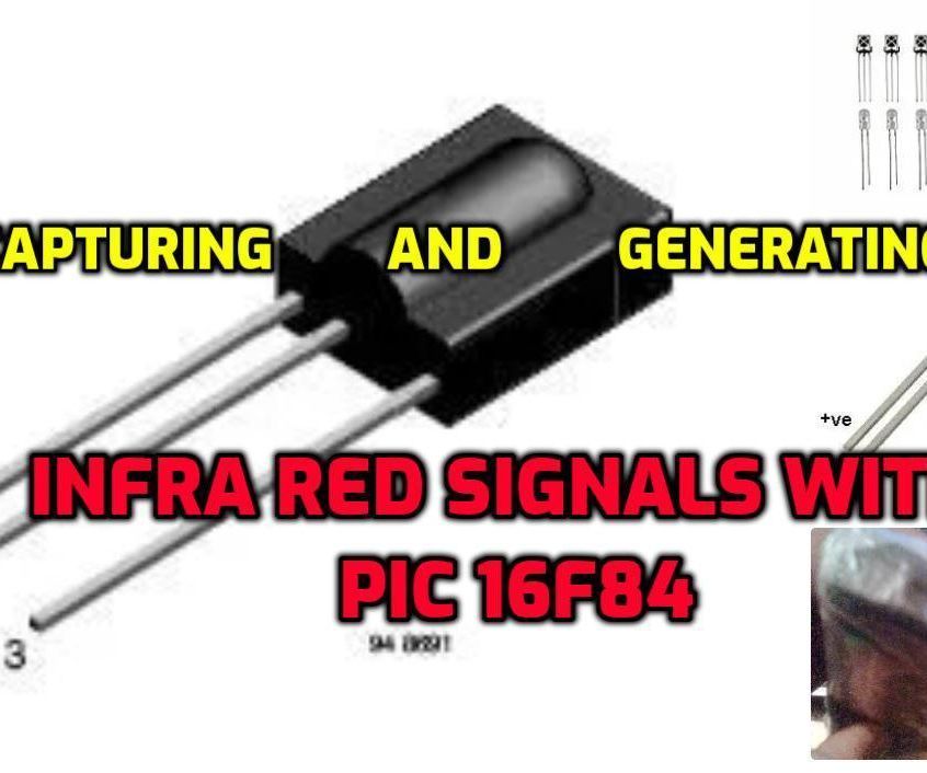 Capturing and Generating Infra Red Signals With PIC 16F84