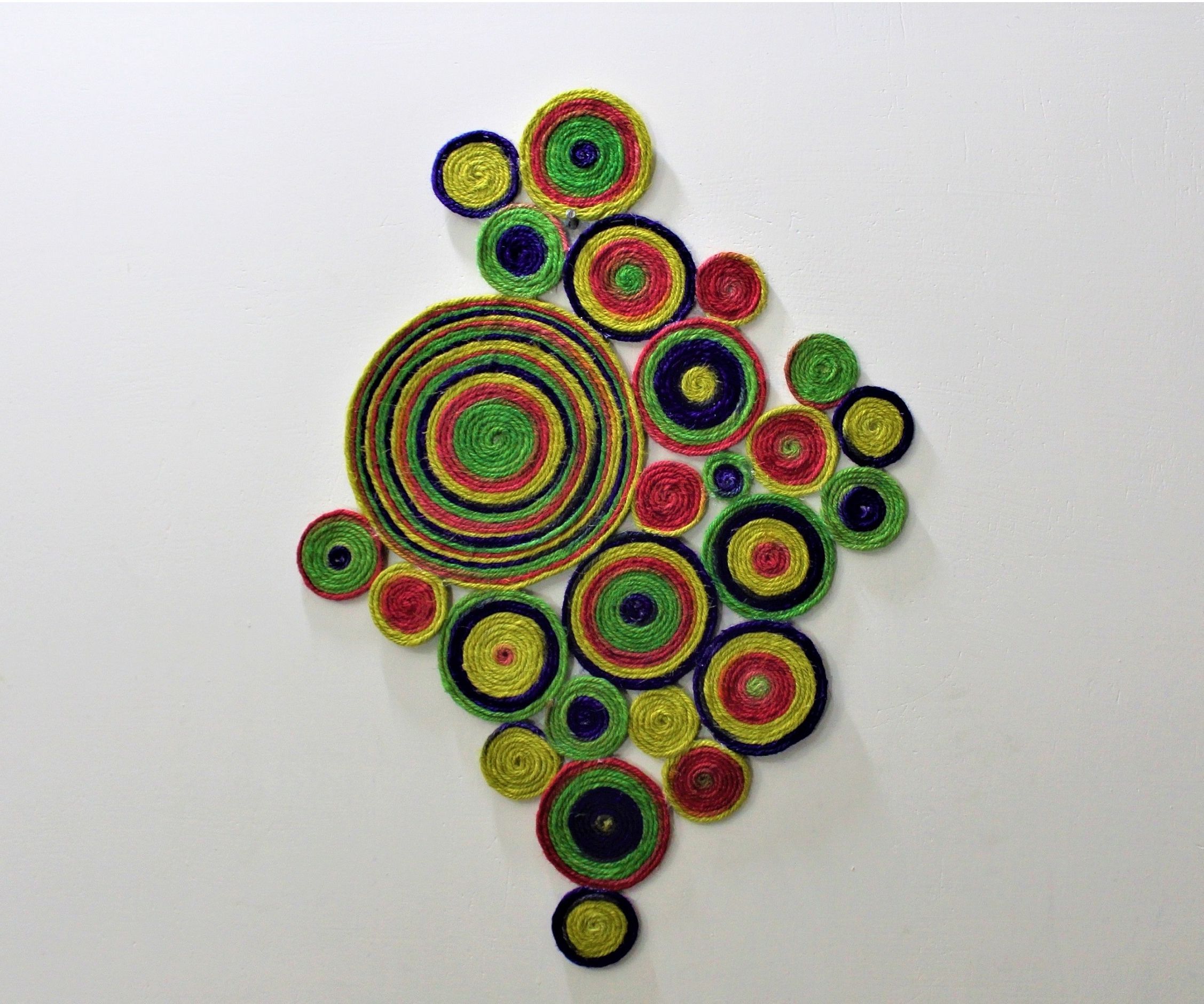 Wall Decoration With Jute