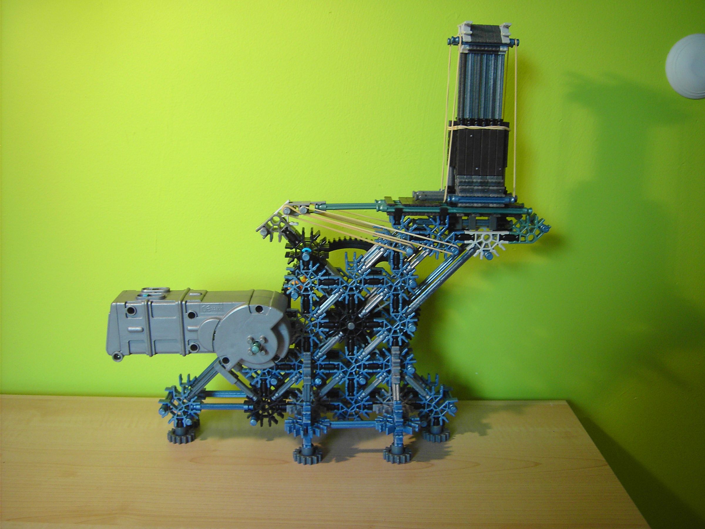 Fully Automatic Knex Gun !! ( It Really Works )