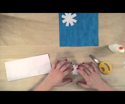 Easy Snowflake Craft for Toddlers