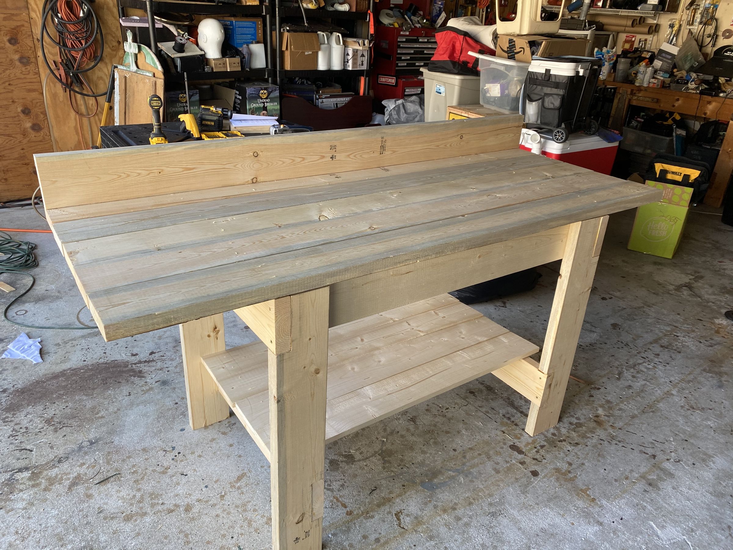 Heavy Duty Workbench : 9 Steps (with Pictures) - Instructables