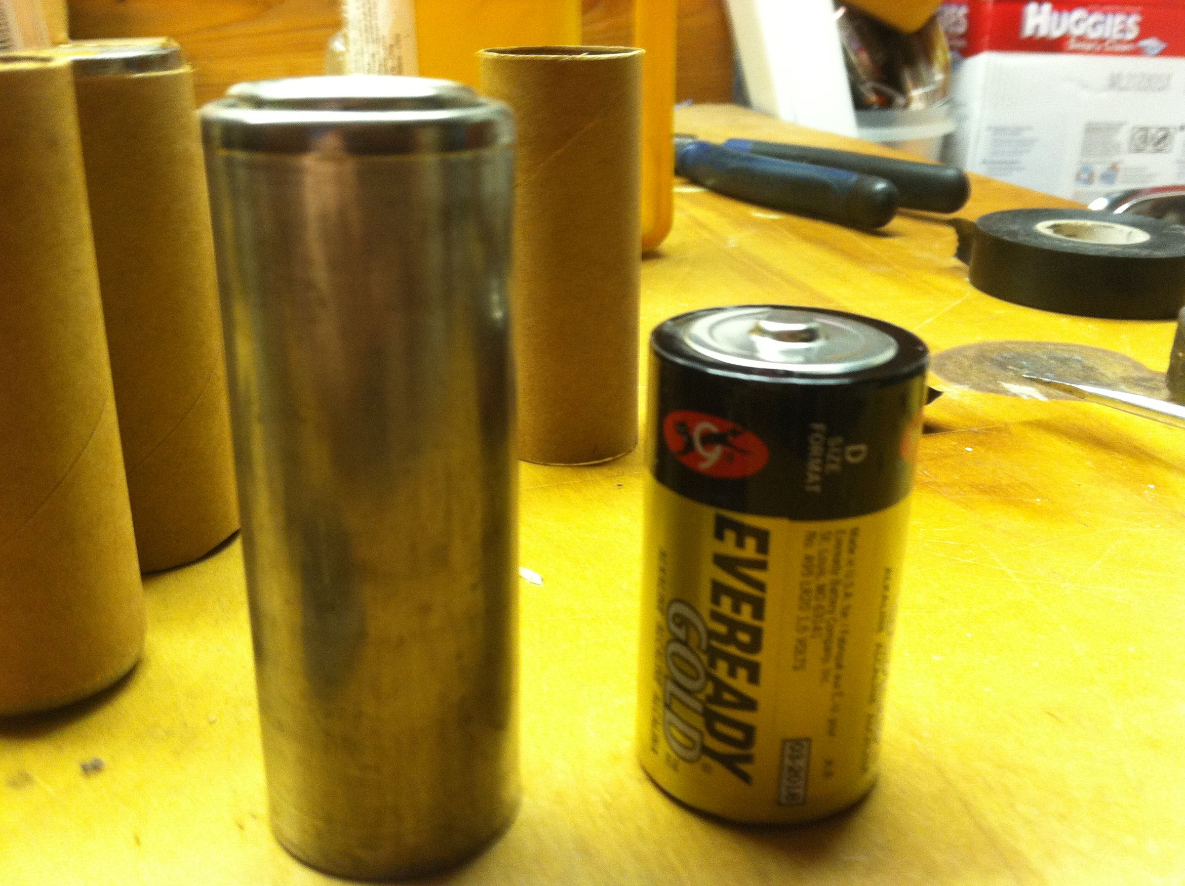 6 Volt Lantern Battery to D Cell Mod! 5 Steps Instructables