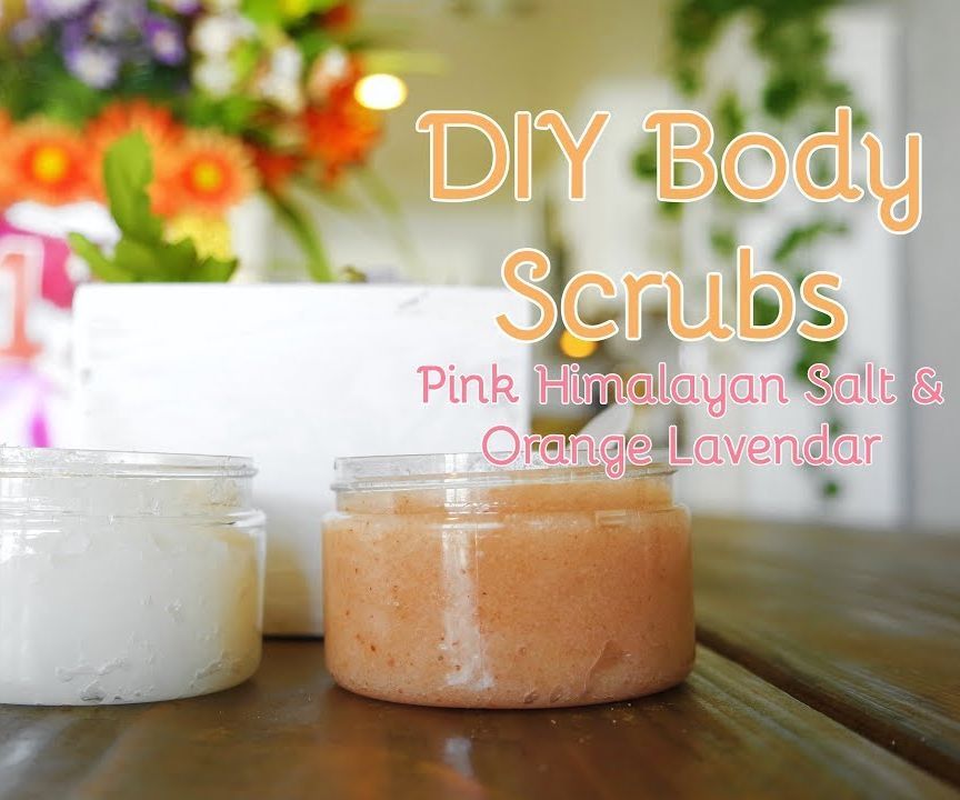 DIY End of Summer Body Scrubs 